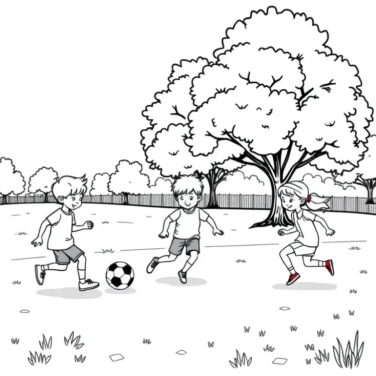 Ball Coloring Pages