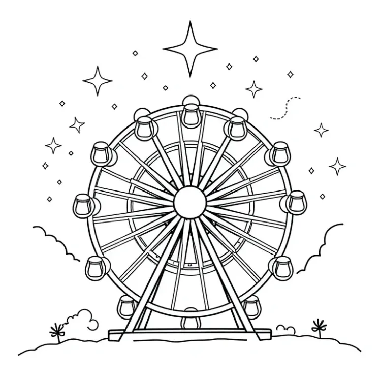 Fair Coloring Pages