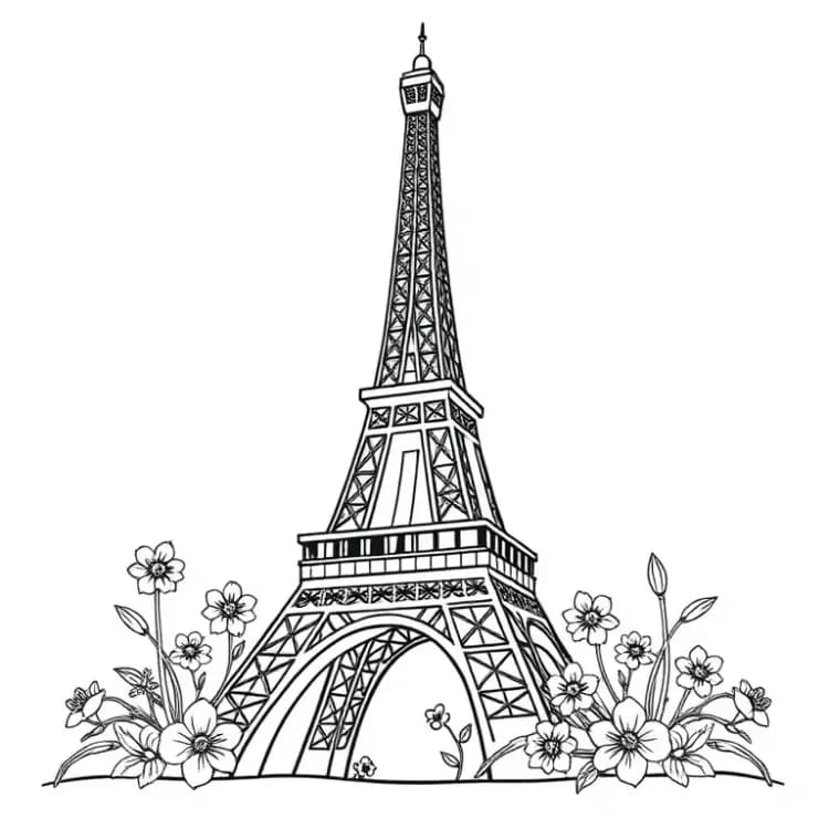 French Coloring Pages