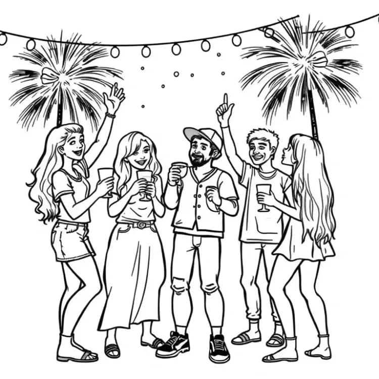 Friday Coloring Pages