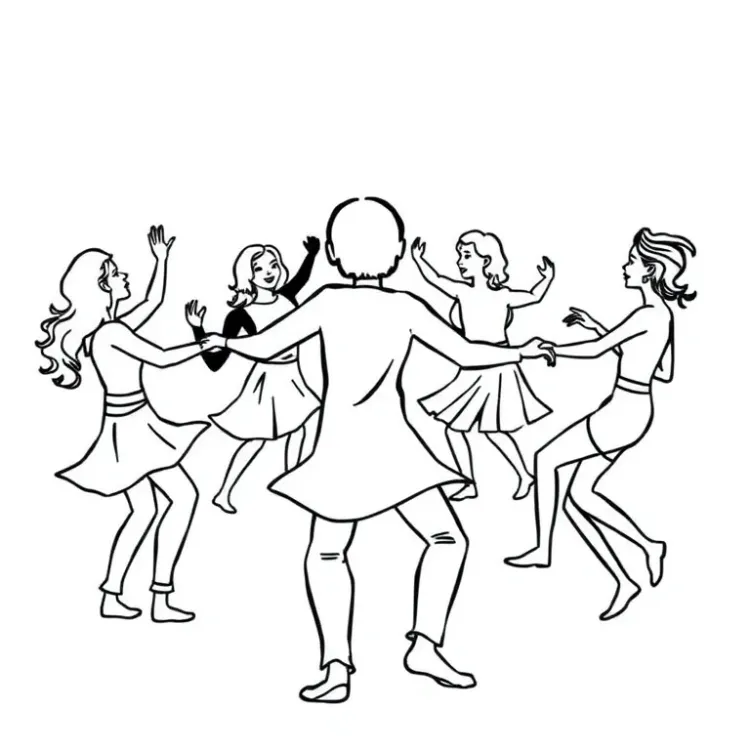 Human Coloring Pages