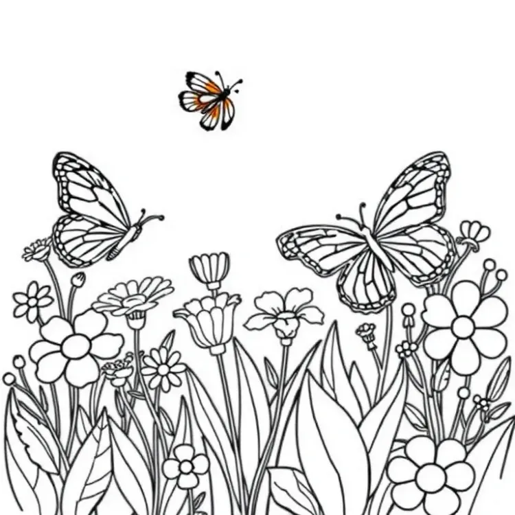 Insect Coloring Pages