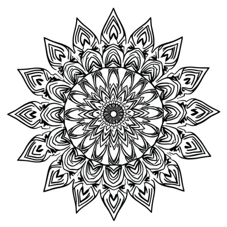 Intricate Coloring Pages
