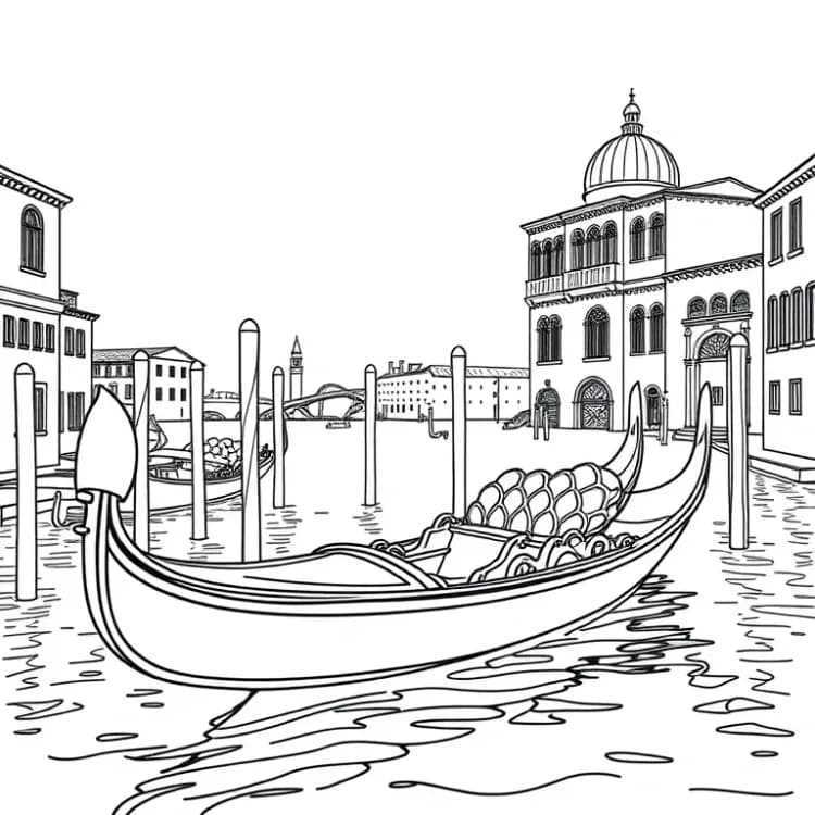 Italy Coloring Pages