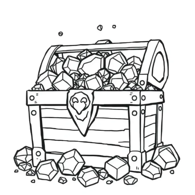 Jewels Coloring Pages
