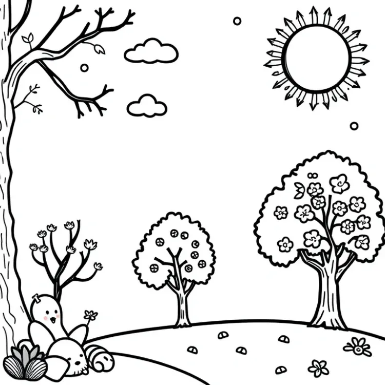 Months Coloring Pages