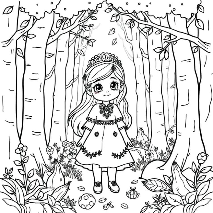 Nastya Coloring Pages