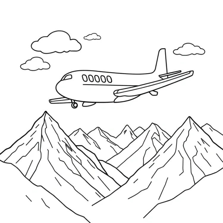 Planes Coloring Pages