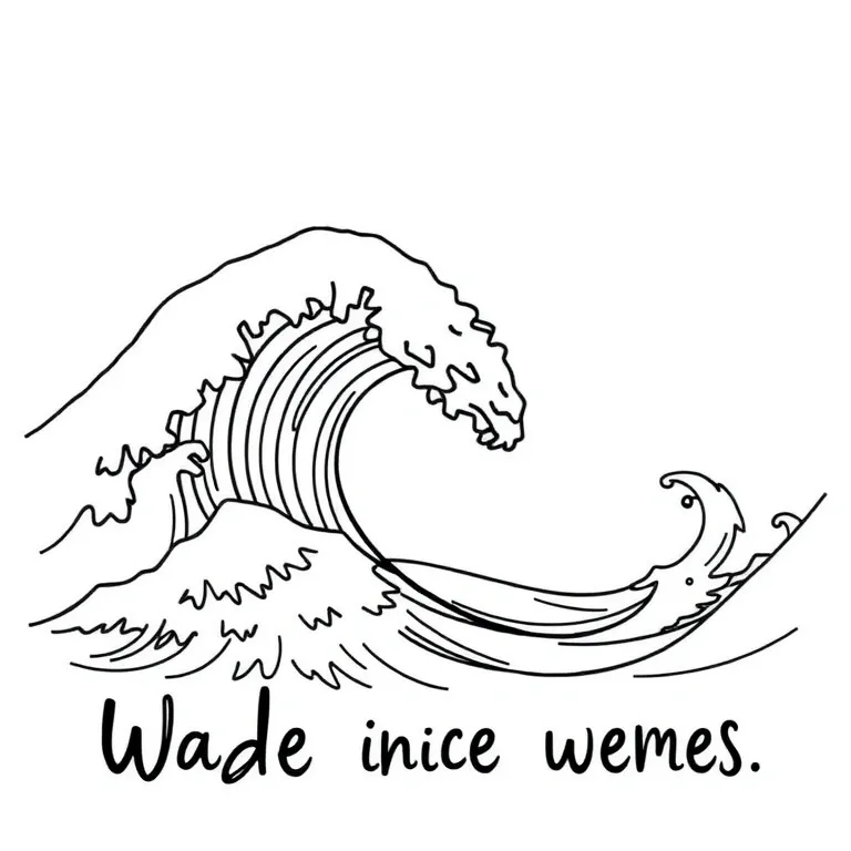 Ocean waves and wise words