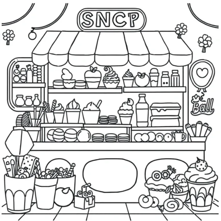 A snack shop filled with treats